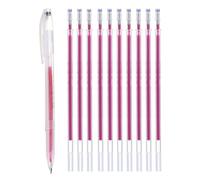 Heat Erasable Fabric Pens - 4 Colors Textile Markers | Heat Erase Empty Sewing Pens For Marking Textile With 10 Refills | Erasable Writing Instruments For Quilting Sewing Dressmaking