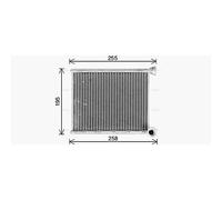 Heat Exchanger CN6333 AVA Exchanger Interior 6448W8
