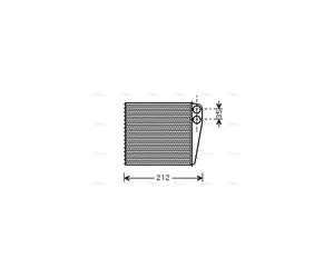 Heat Exchanger DNA6256 AVA Exchanger Interior 27140AX700 27140AX70A 27140AX70B