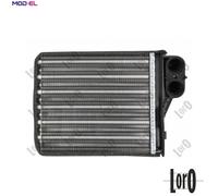 HEAT EXCHANGER INTERIOR HEATING 010-015-0001 FOR RENAULT DUSTER/SUV LOGAN 1.5L