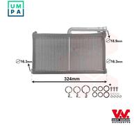 VAN WEZEL 03006296 Heater matrix