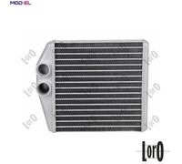 HEAT EXCHANGER INTERIOR HEATING 037-015-0014-B FOR OPEL TIGRA/TwinTop CORSA 1.0L