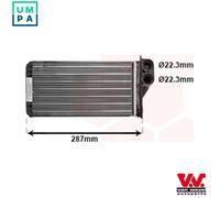 VAN WEZEL 09006232 Heater matrix