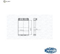 MAGNETI MARELLI 350218428000 Heater matrix