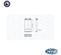 HEAT EXCHANGER INTERIOR HEATING 350218439000 FOR RENAULT TRAFIC/II/Rodeo/Van
