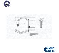 Heater core 350218453000 MAGNETI MARELLI for FORD FOCUS II Station Wagon C-MAX