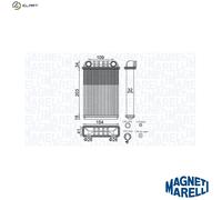 4x ✅Fits MAGNETI MARELLI 350218512000 Heat Exchanger, interior heati ⭐UK Seller⭐