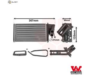 HEAT EXCHANGER INTERIOR HEATING 43006203 FOR RENAULT LAGUNA/II/Nevada/Sport 1.8L