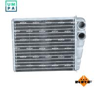 Heater core Brazed cooling fins 54278 NRF for BMW 7