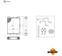 NRF 54429 Heater matrix