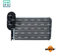 Heater core Mechanically jointed cooling fins 58622 NRF for VW SEAT AUDI SKODA