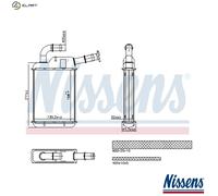 HEAT EXCHANGER INTERIOR HEATING 707279 FOR VW CALIFORNIA/T5/Camper/T6 SHARAN