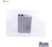 NISSENS 72046 Heater matrix