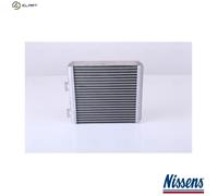 NISSENS 72663 Heater matrix
