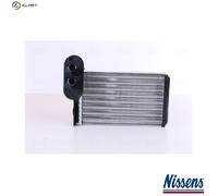 Heater core Mechanically jointed cooling fins 73962 NISSENS for VW SEAT AUDI