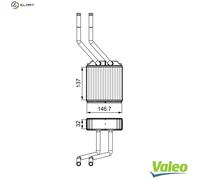 New Heat Exchanger, interior heating for FORD FORD AUSTRALIA:TRANSIT Bus