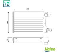 VALEO 811569 Heater matrix