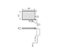 HEAT EXCHANGER, INTERIOR HEATING 811579