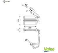 Valeo Interior Heater Matrix 811640 – for Nissan QR25DE 2.5L & YD22ETI/YD22DDTi 2.2L