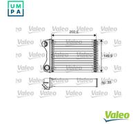 HEAT EXCHANGER INTERIOR HEATING 812211 FOR FIAT DOBLO/MONOCAB/Box/Body/MPV 1.7L