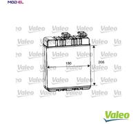 VALEO 812222 Heater matrix