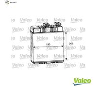 VALEO 812222 Heater matrix