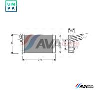 PRASCO AI6097 Heater matrix