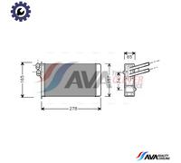 PRASCO AI6097 Heater matrix
