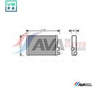 AVA COOLING SYSTEMS CNA6305 Heater matrix