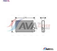 AVA COOLING SYSTEMS CNA6305 Heater matrix