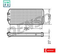 DENSO DRR07005 Heater matrix