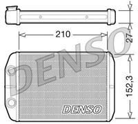 HEAT EXCHANGER, INTERIOR HEATING DRR09073