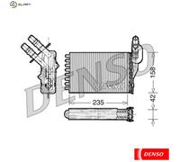 DENSO DRR23001 Heater matrix