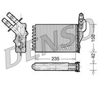 HEAT EXCHANGER INTERIOR HEATING FITS: FITS FOR RENAULT CLIO MK II 1.2 /1.6 B/