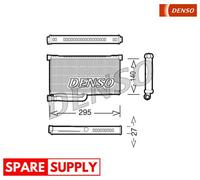 HEAT EXCHANGER, INTERIOR HEATING FOR AUDI A6 DENSO DRR02004