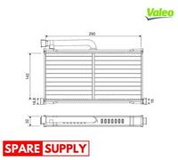 HEAT EXCHANGER, INTERIOR HEATING FOR AUDI A6 R8 VALEO 811570