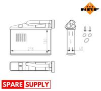 HEAT EXCHANGER, INTERIOR HEATING FOR BMW E39 E53 NRF 54409
