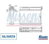 Heat Exchanger, interior heating for BMW E39 NISSENS 70512