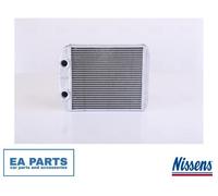 Heat Exchanger, interior heating for DACIA LOGAN SANDERO NISSENS 707196