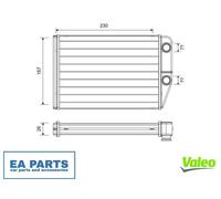 Heat Exchanger, interior heating for FIAT DUCATO VALEO 811514