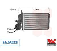 Heat Exchanger, interior heating for FIAT SEICENTO VAN WEZEL 17006259