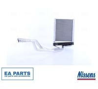 Heat Exchanger, interior heating for FORD B-MAX ECOSPORT FIESTA NISSENS 707211