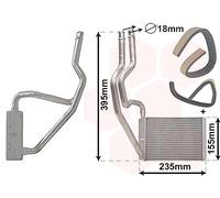 VAN WEZEL 18006329 Heater matrix