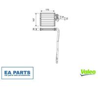 Heat Exchanger, interior heating for FORD FIESTA VALEO 811510 NEW