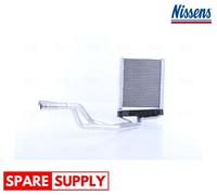HEAT EXCHANGER, INTERIOR HEATING FOR FORD FIGO PUMA NISSENS 707211