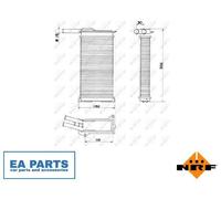 Heat Exchanger, interior heating for FORD ORION NRF 58608