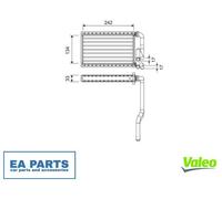 Heat Exchanger, interior heating for HONDA CIVIC VALEO 811578