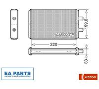 Heat Exchanger, interior heating for IVECO DAILY DENSO DRR12016
