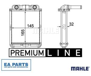 Heat Exchanger, interior heating for NISSAN ATLEON MAHLE AH 182 000P
