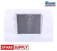 HEAT EXCHANGER, INTERIOR HEATING FOR OPEL ASTRA H NISSENS 72662